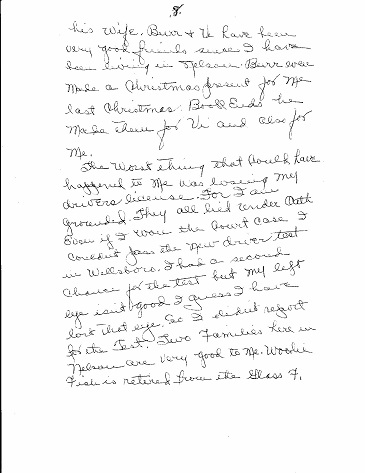 Image of p8 of a 1972 letter from Lillian LOSEY Preston to Jessica HOYT Thompson