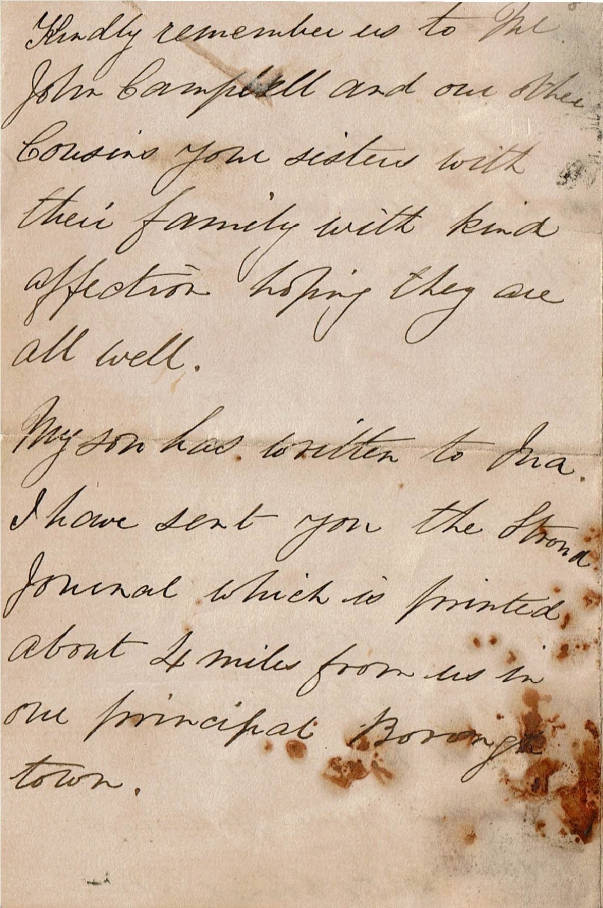 Image of page 8 of Peter's letter