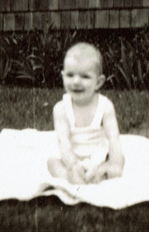 Baby photo of Billl, 1936