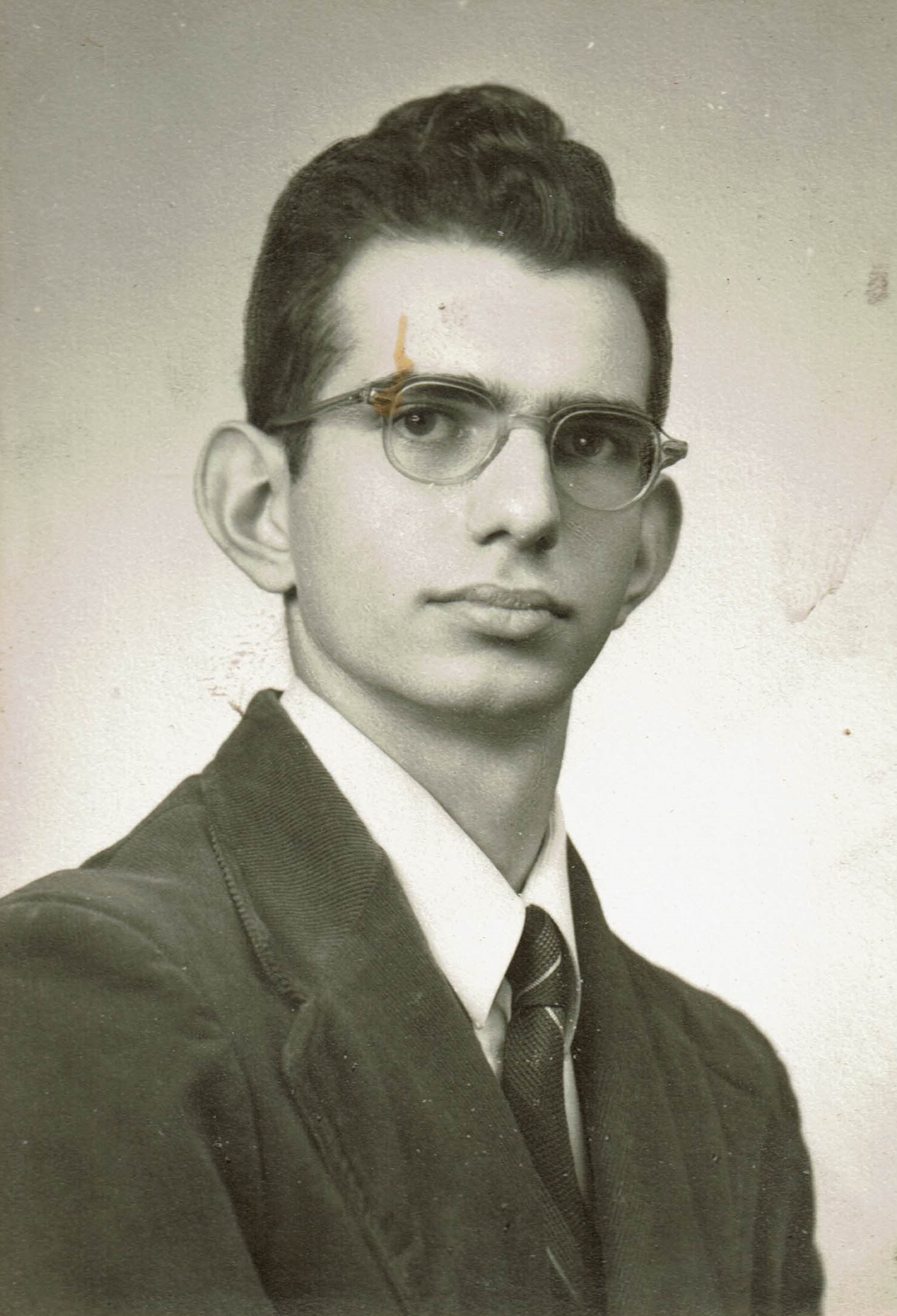 Photo of Bill Thompson HS Graduation 1954