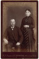 Photo of John Harper Campbell (1836 - 1899) and wife Ca. Bottom